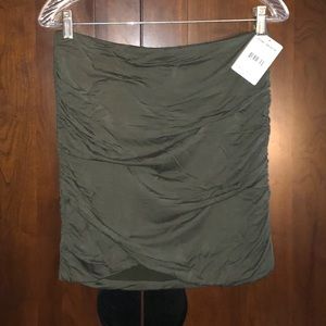 NWT Free People ruched skirt
